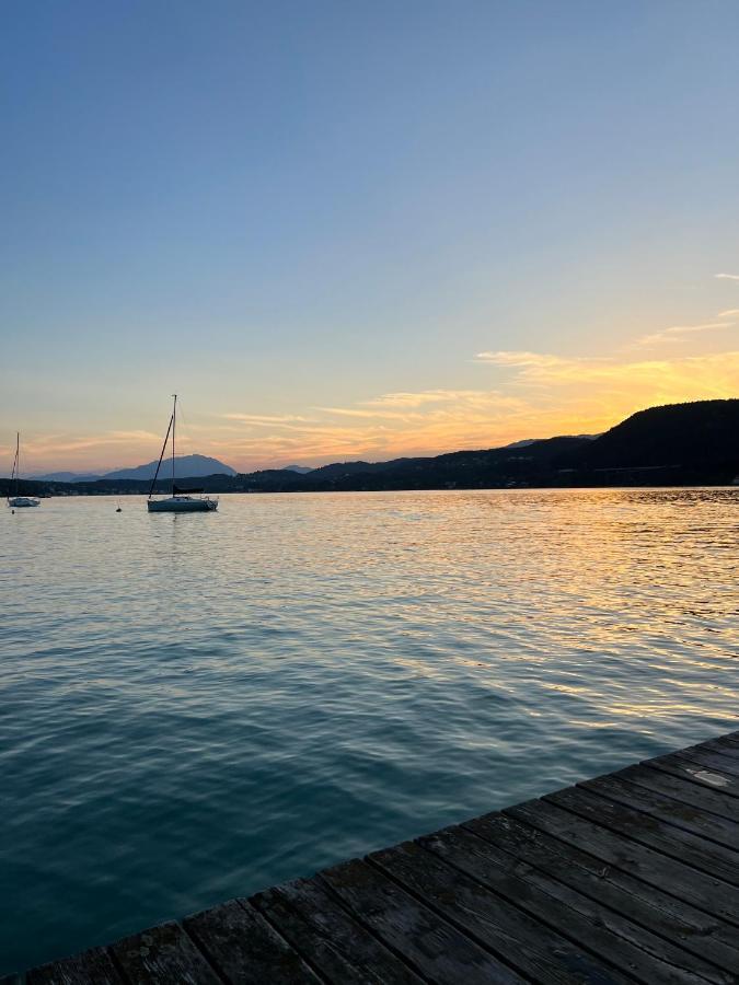Seeappartements Auen Schiefling am See Eksteriør bilde